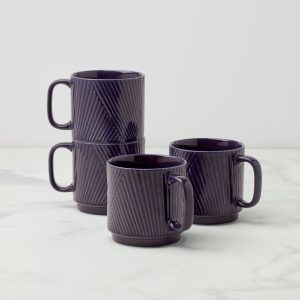 Modulus Nightshade Mugs, Set of 4