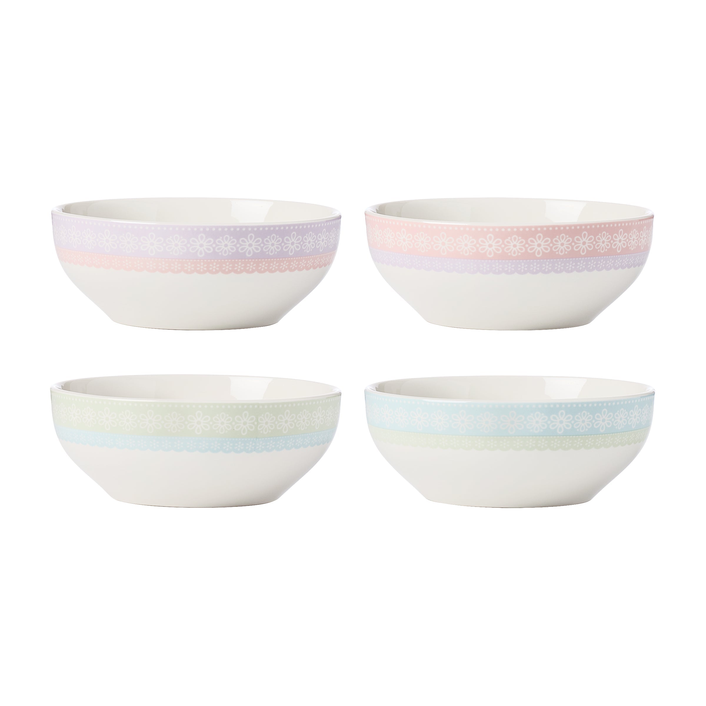 Bunny Hop All-Purpose Bowls, Set of 4
