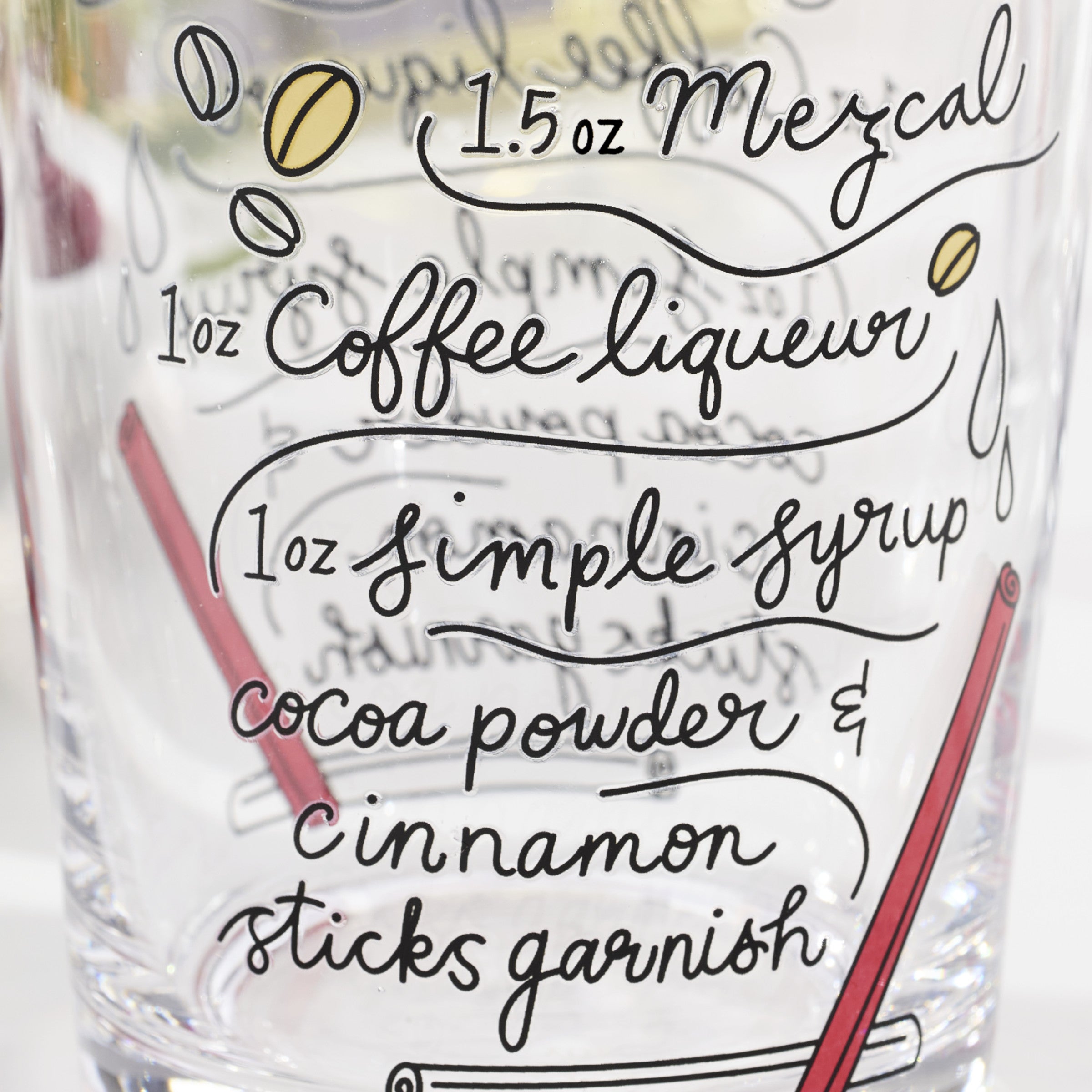 Make Merry Double Old-Fashioned Glasses, Set of 4 - Image 3