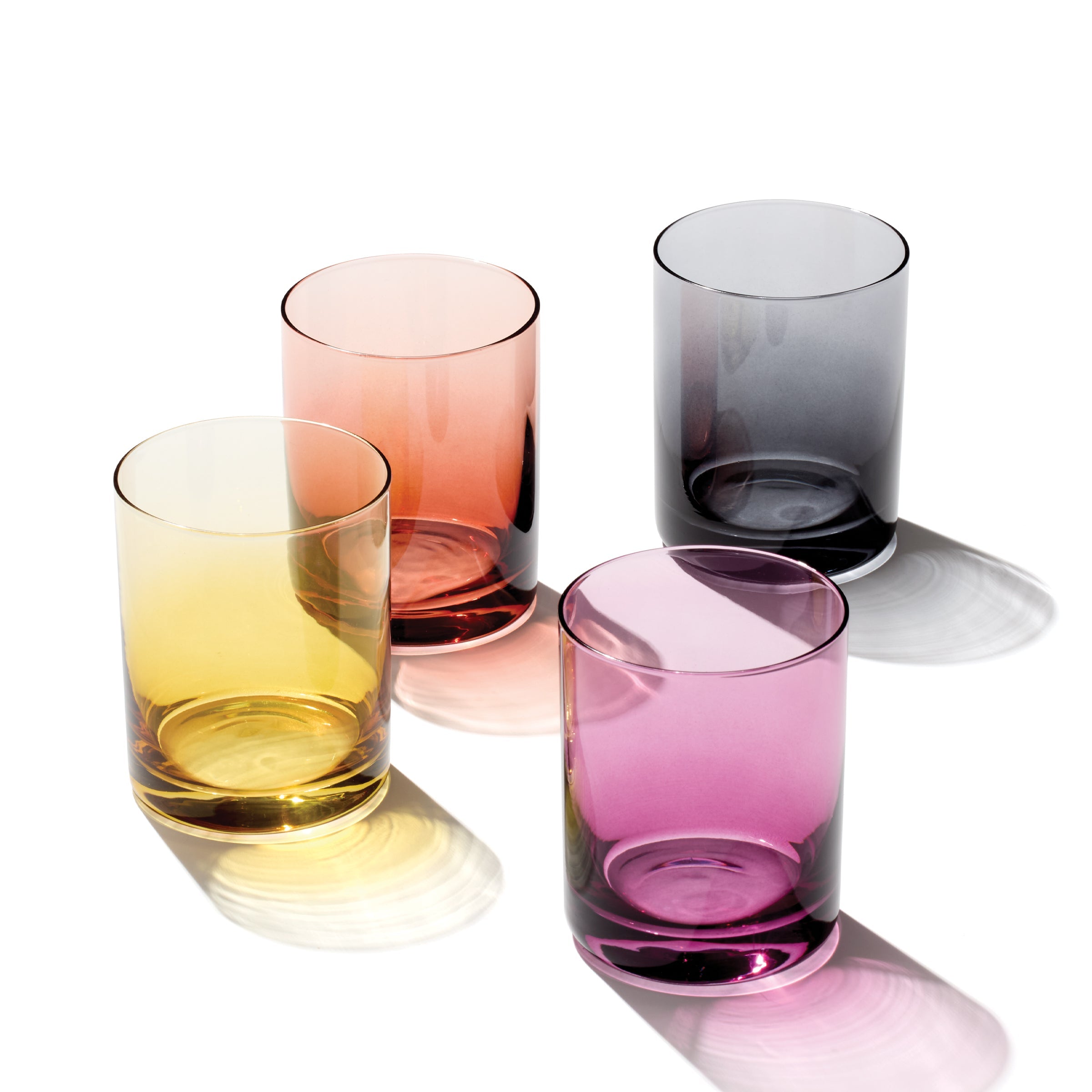 Golden Hour Double Old-Fashioned Glasses, Set of 4 - Image 8