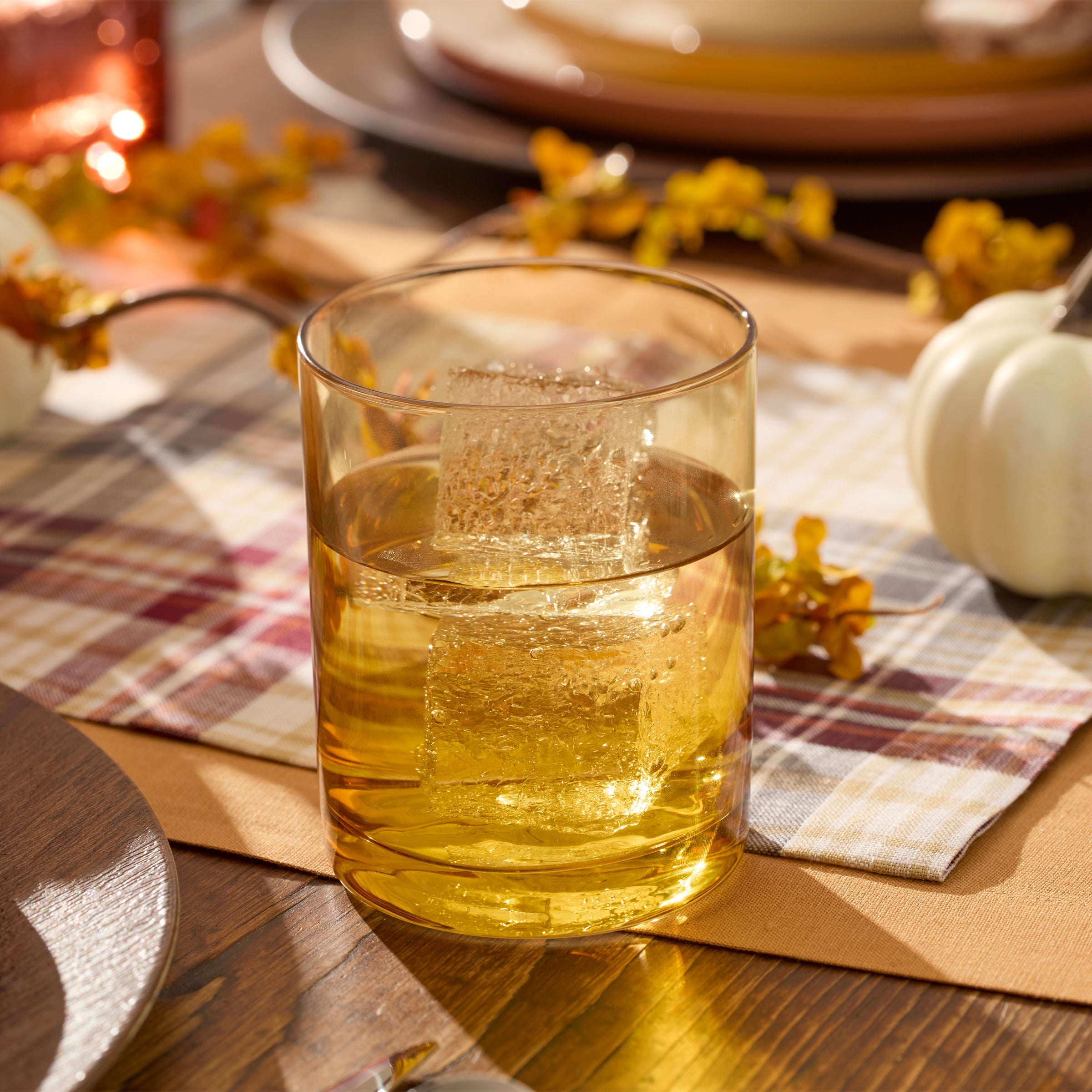 Golden Hour Double Old-Fashioned Glasses, Set of 4 - Image 2