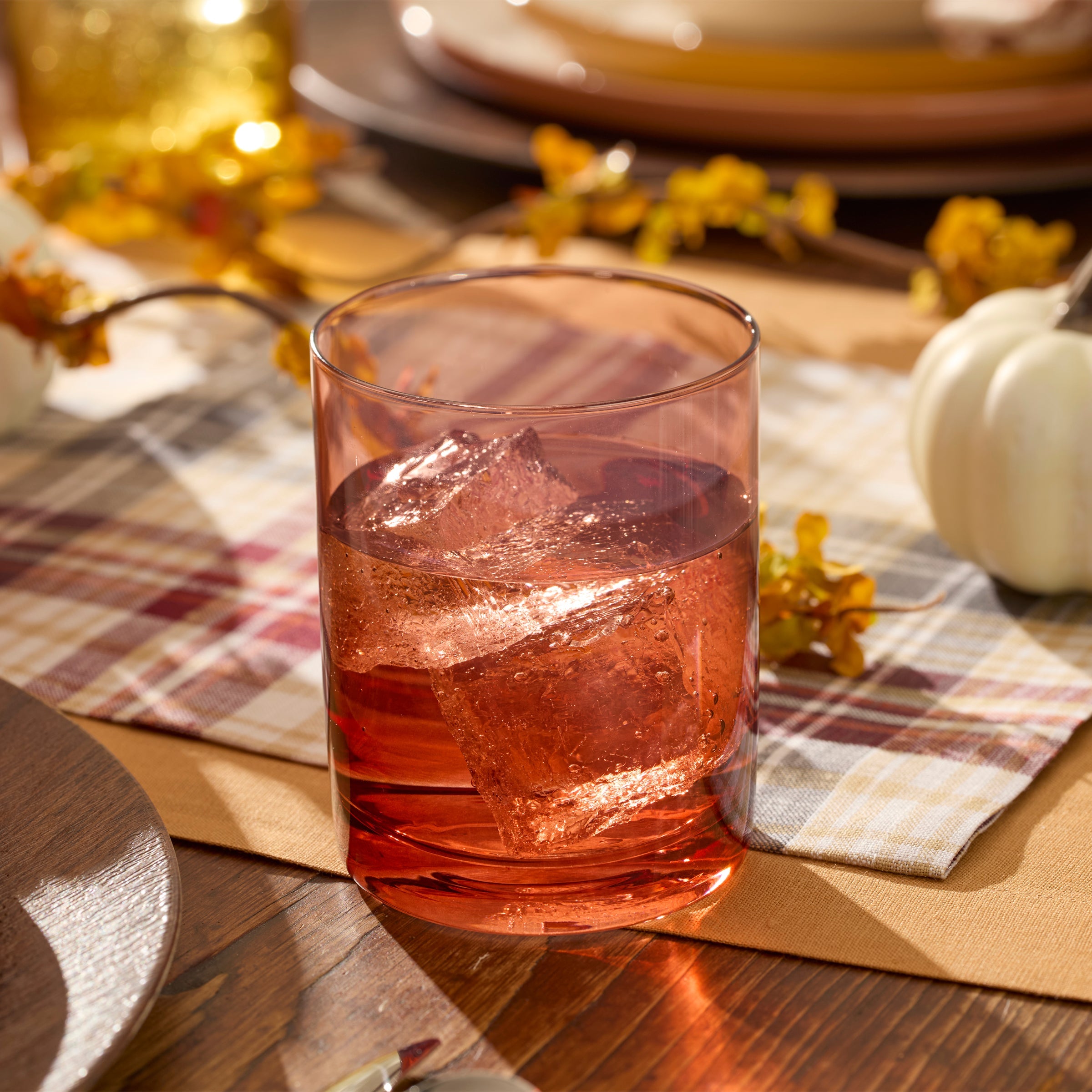 Golden Hour Double Old-Fashioned Glasses, Set of 4 - Image 3