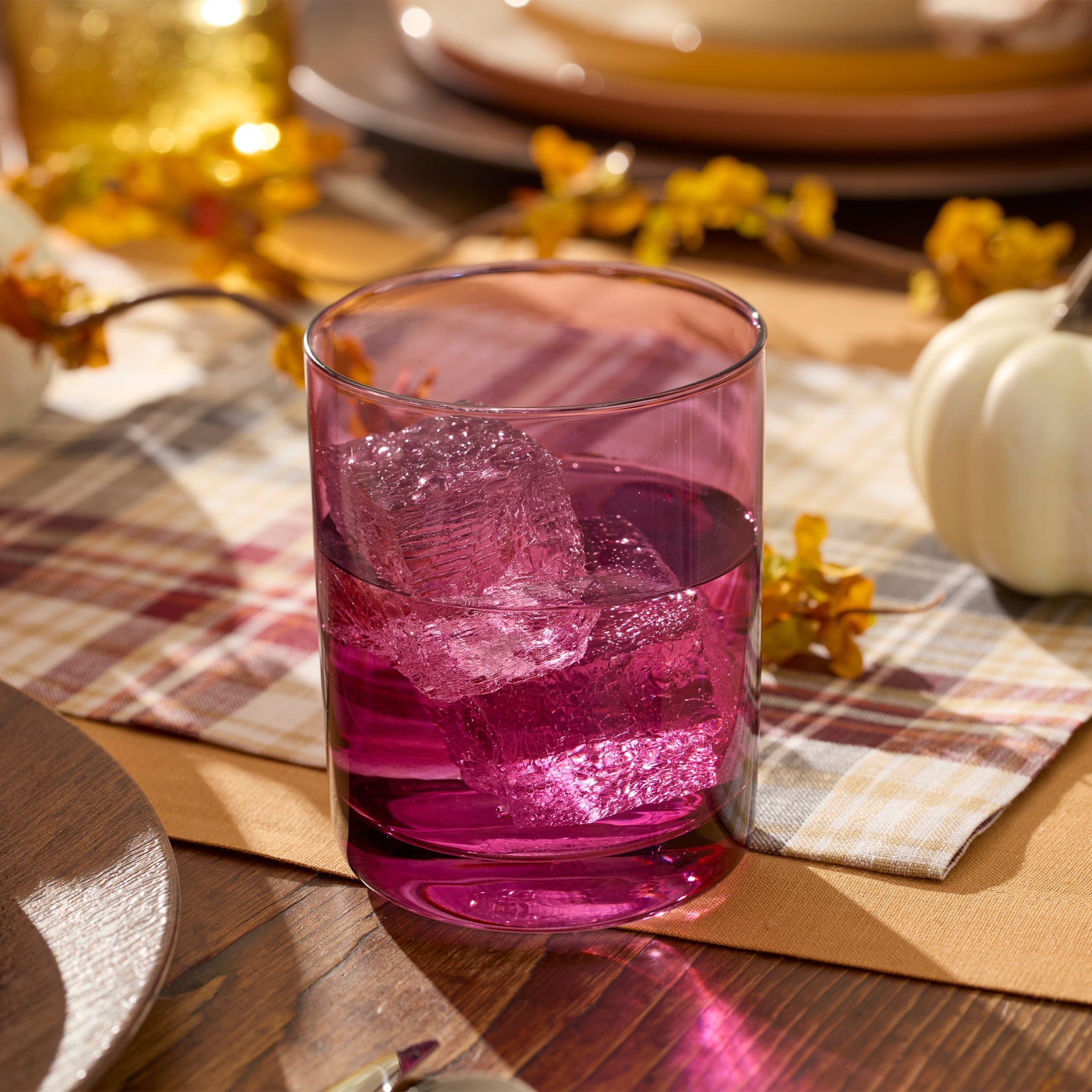 Golden Hour Double Old-Fashioned Glasses, Set of 4 - Image 4