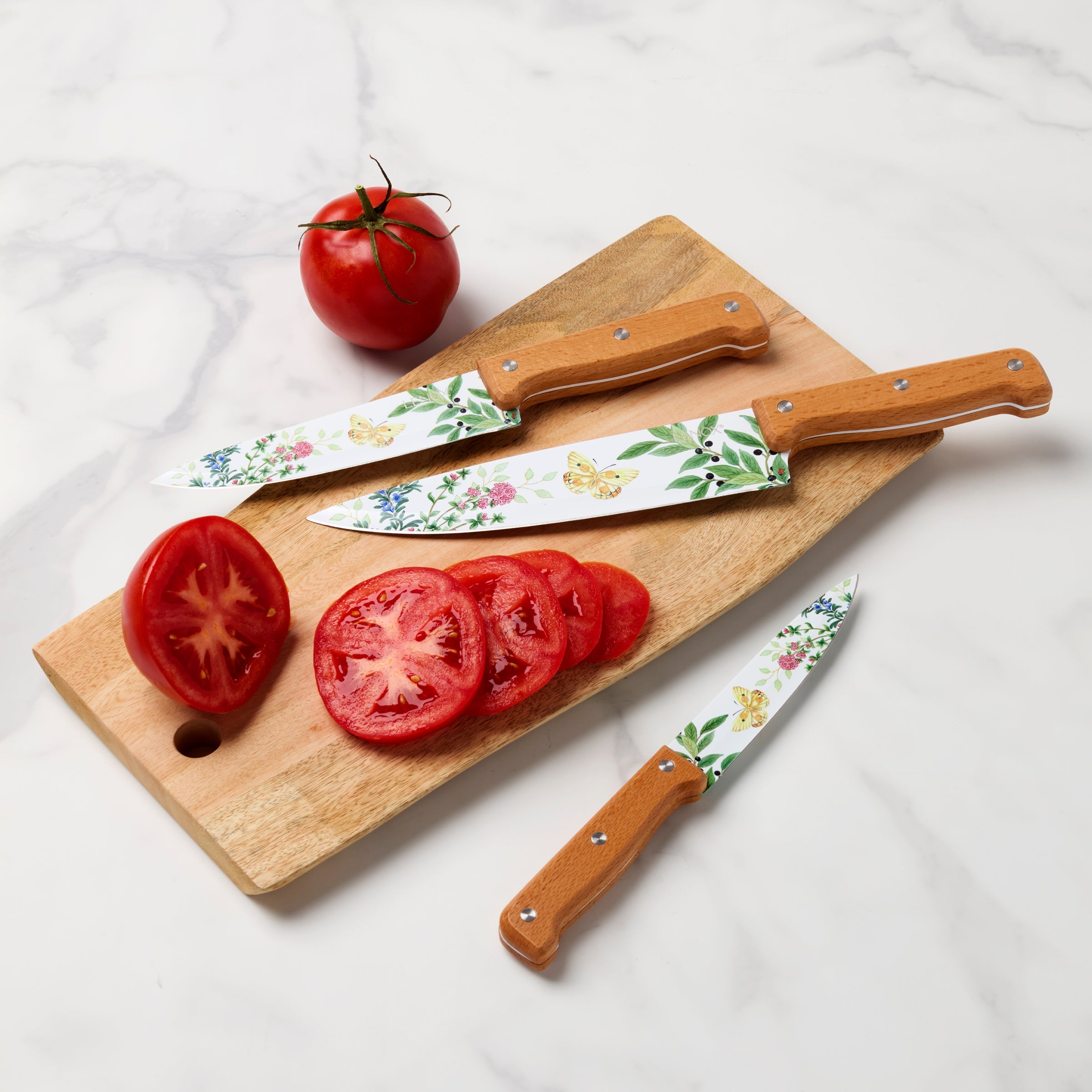 Butterfly Meadow Herbs 4-Piece Cutlery Set - Image 2