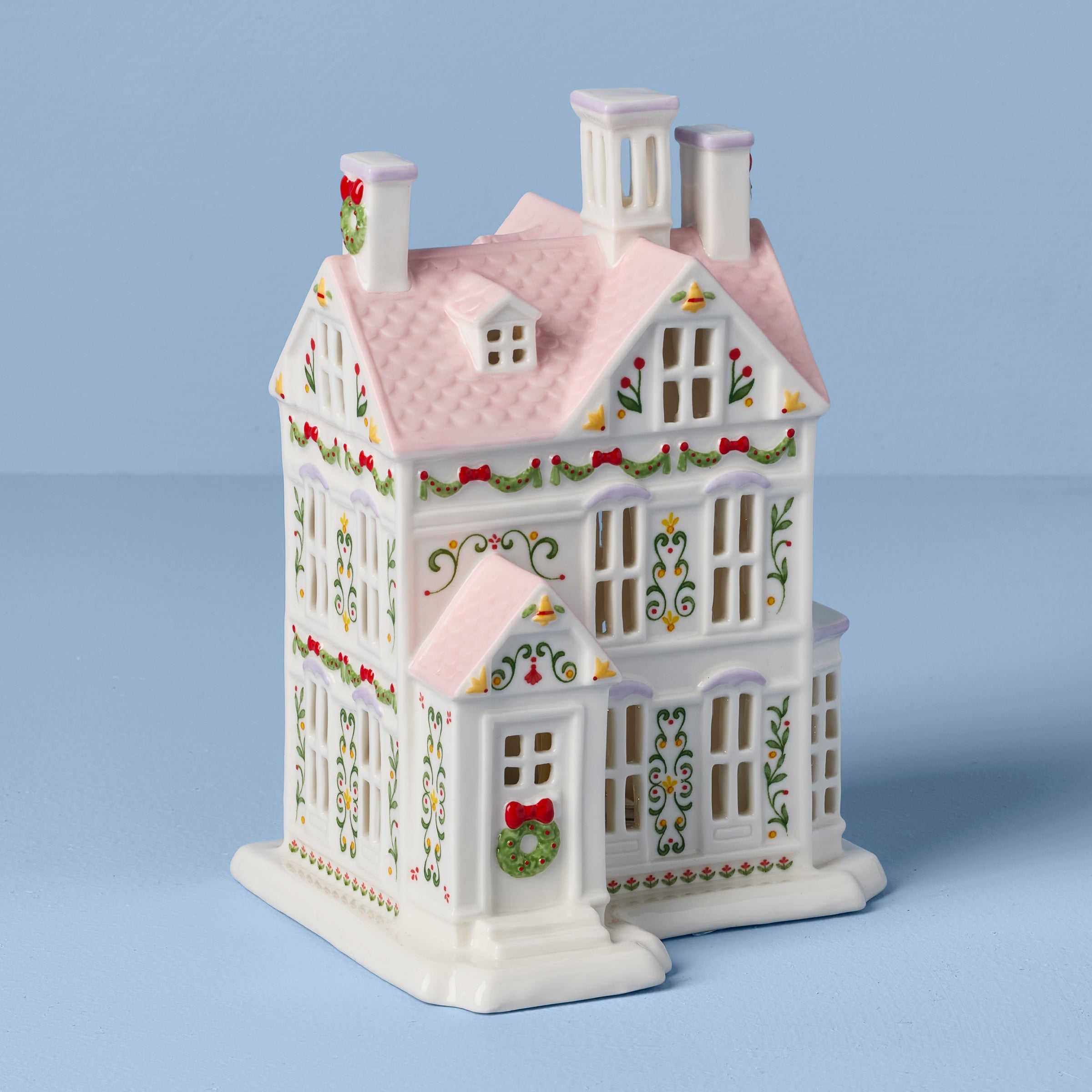 Lenox Holiday Village Lit Christmas House Figurine - Image 2