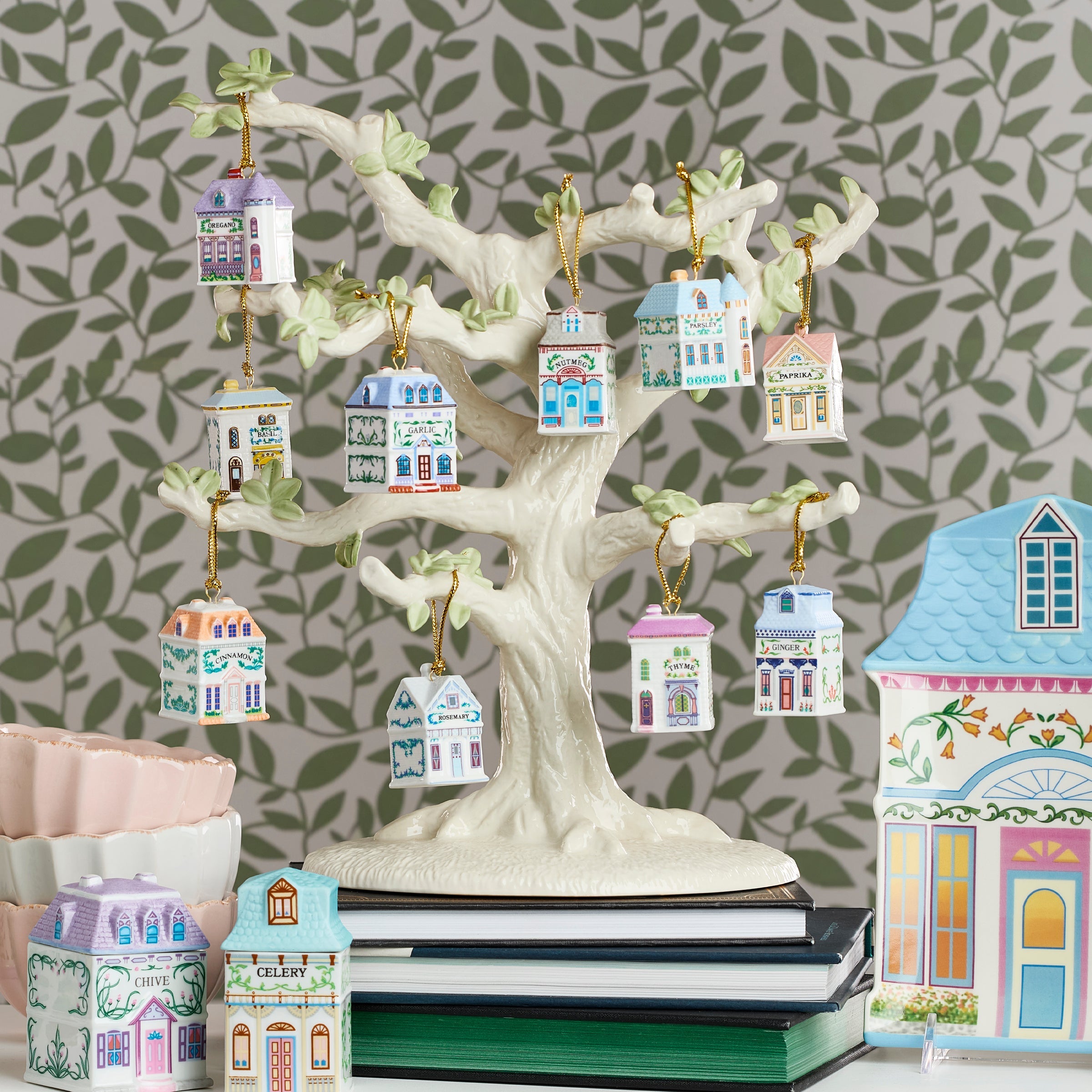 Lenox Spice Village 10-Piece Mini Ornament Set - Image 2