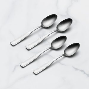 Reid Satin Teaspoons, Set of 4