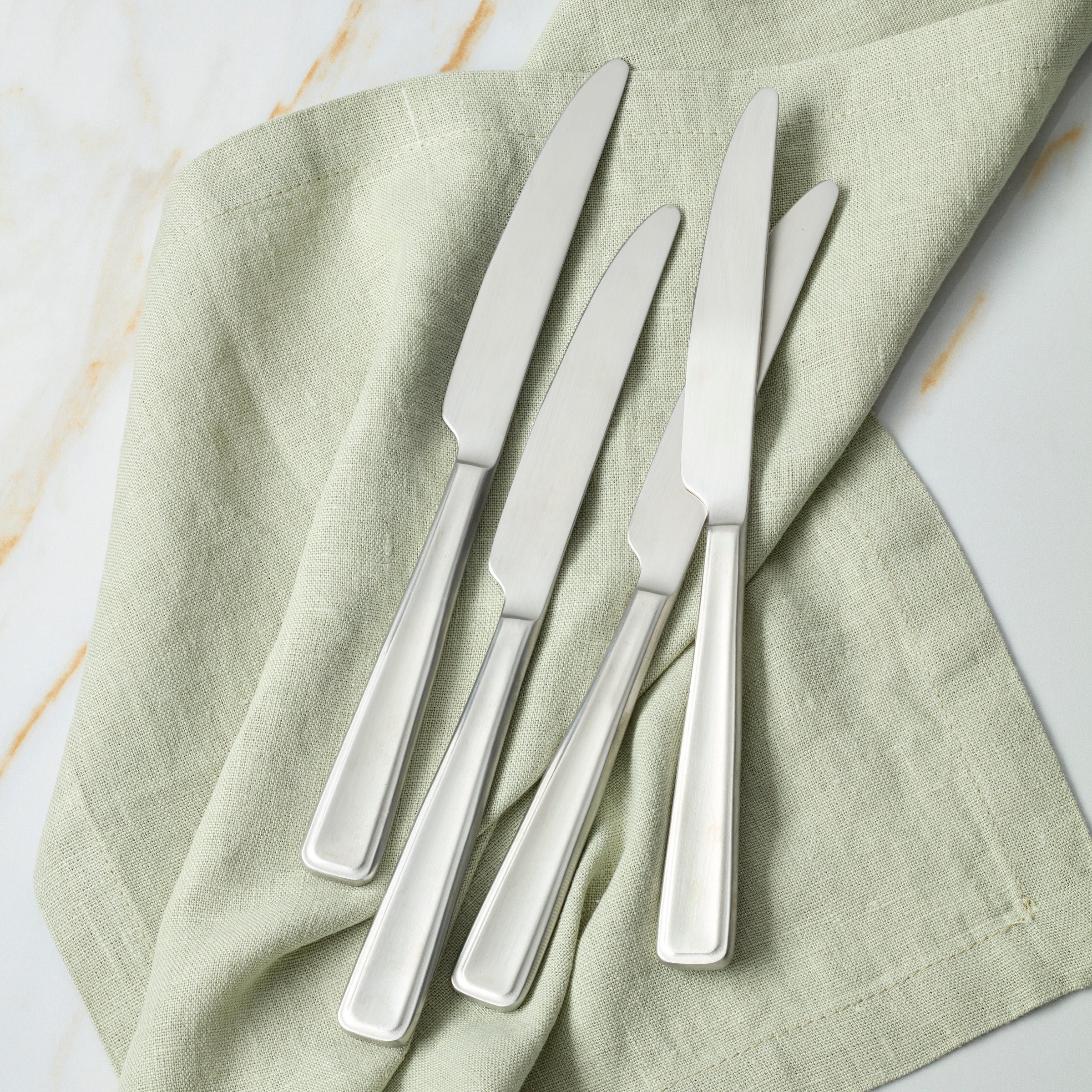 Reid Satin Dinner Knives, Set of 4 - Image 2