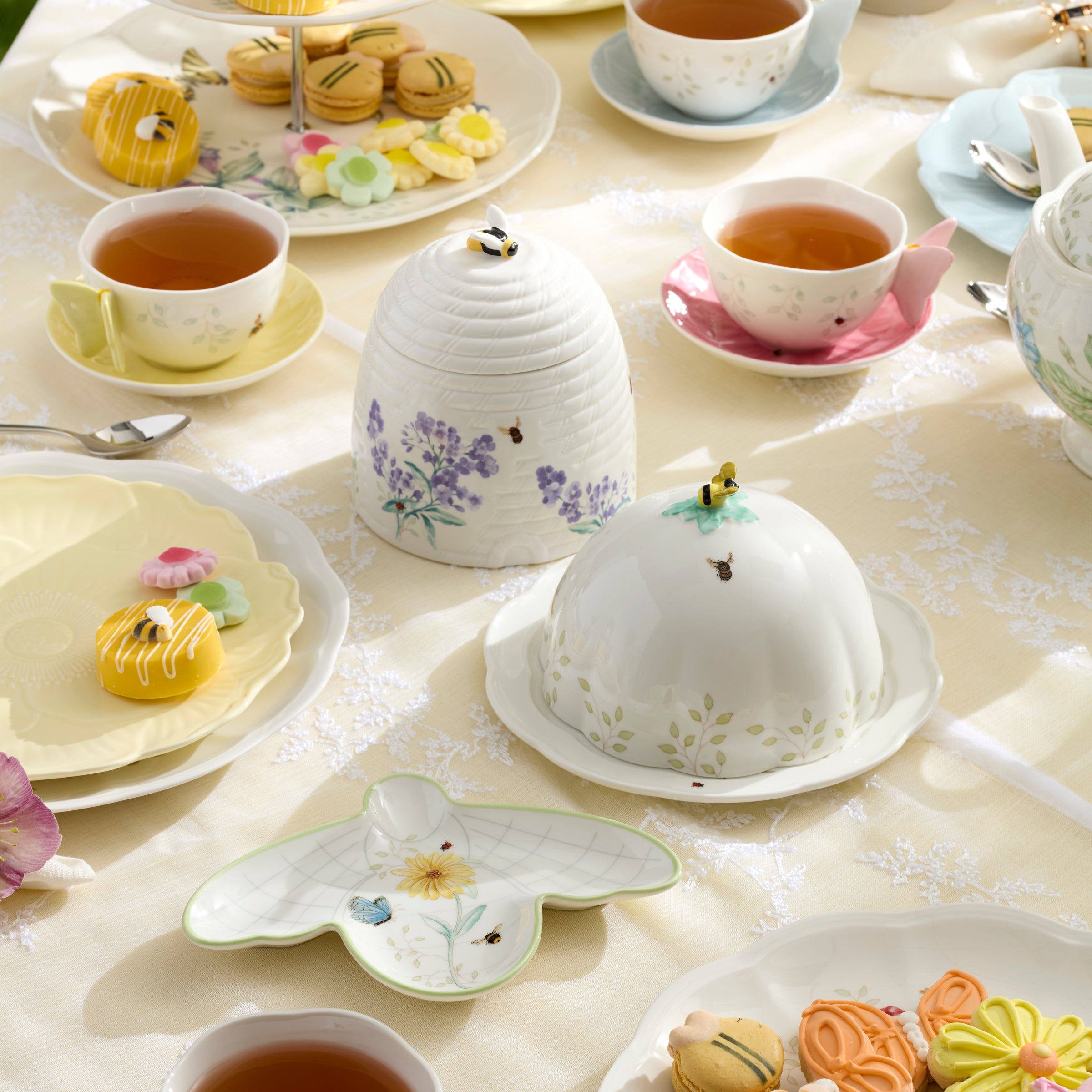 Butterfly Meadow Covered Butter Dish - Image 6
