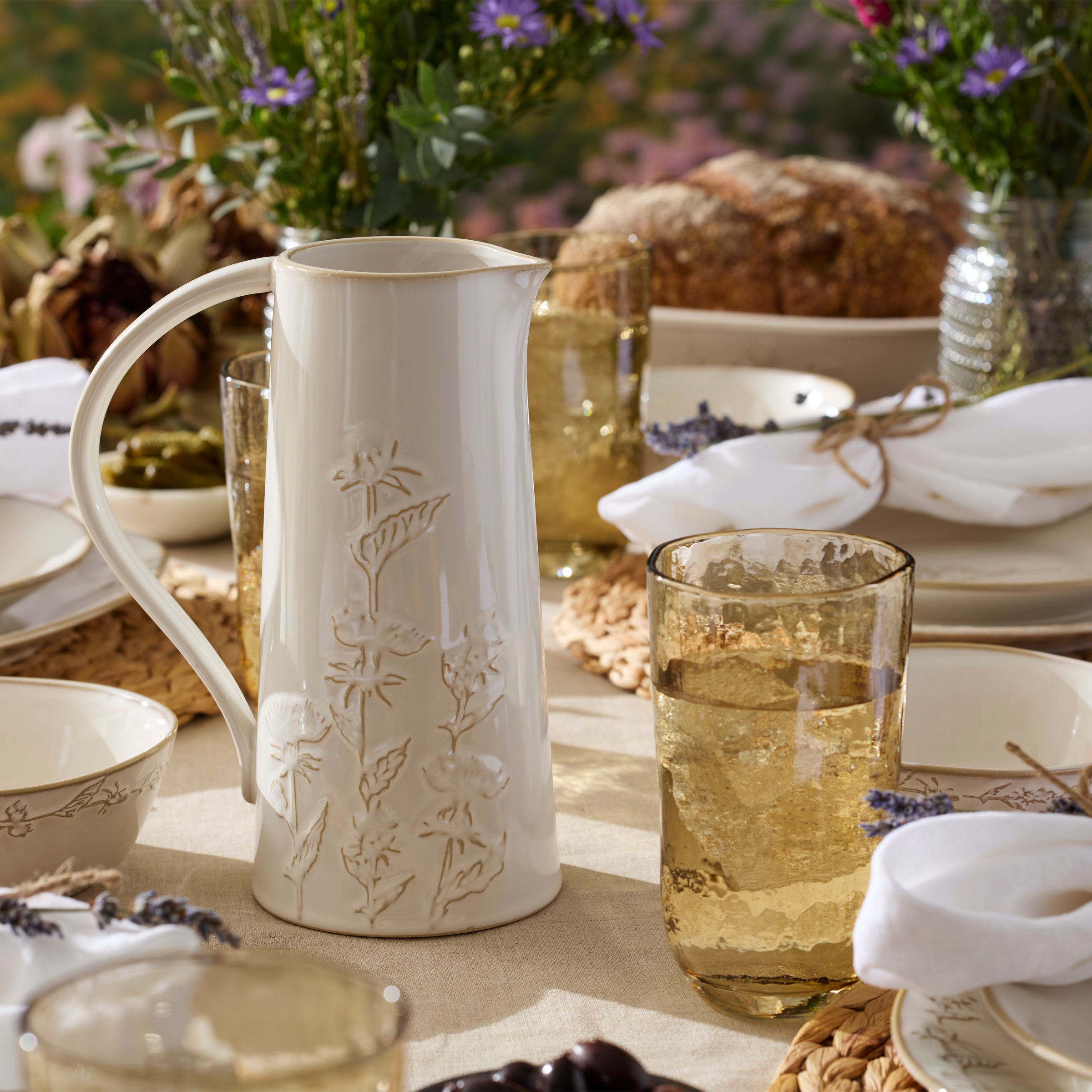 Homespun Amber Tall Tumbler - Set Of 4 - Image 6