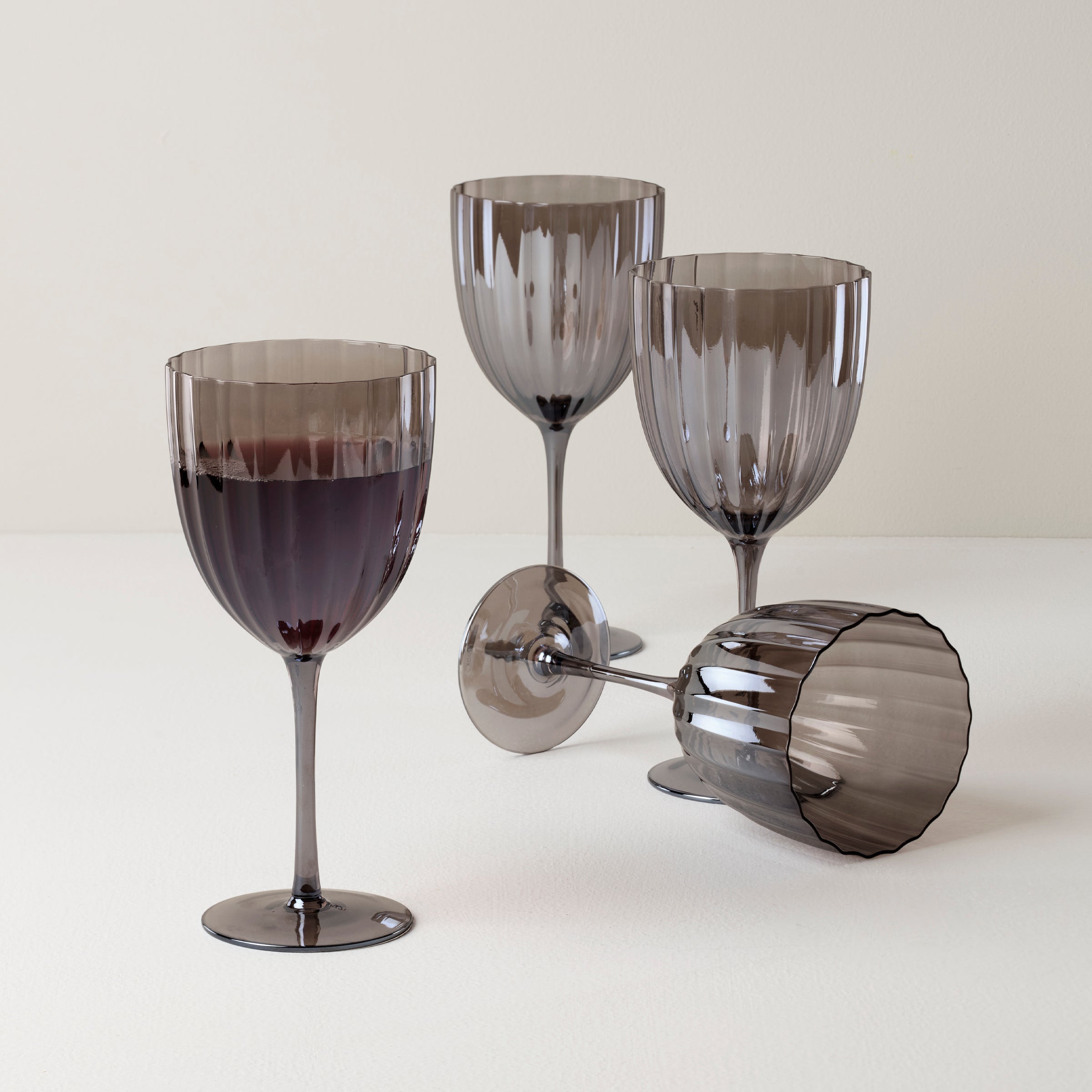 Curva Luxe All-Purpose Wine Glasses, Set of 4 - Image 2