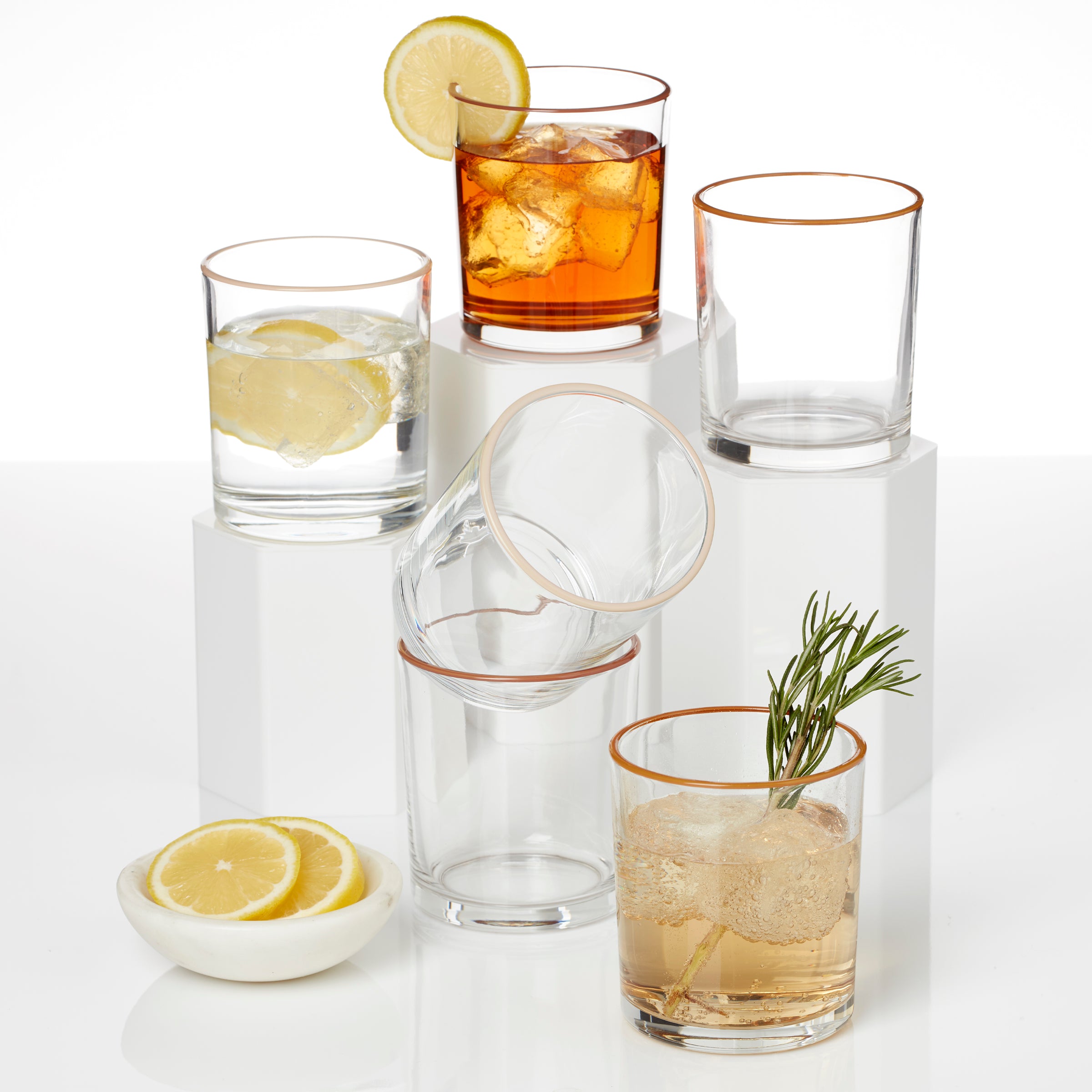 24 Seven Sunbaked Medium Tumblers, Set of 6 - Image 6