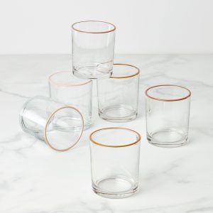 24 Seven Sunbaked Medium Tumblers, Set of 6