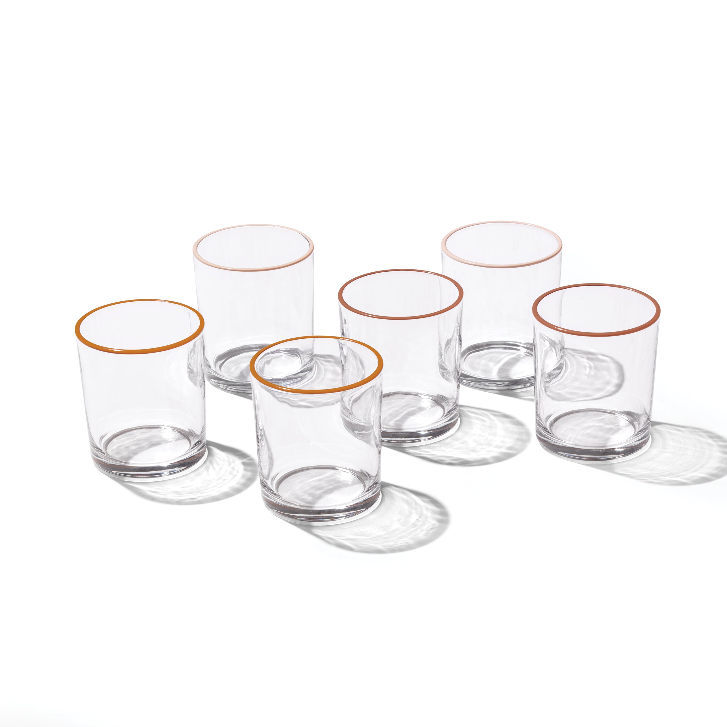 24 Seven Sunbaked Medium Tumblers, Set of 6 - Image 2