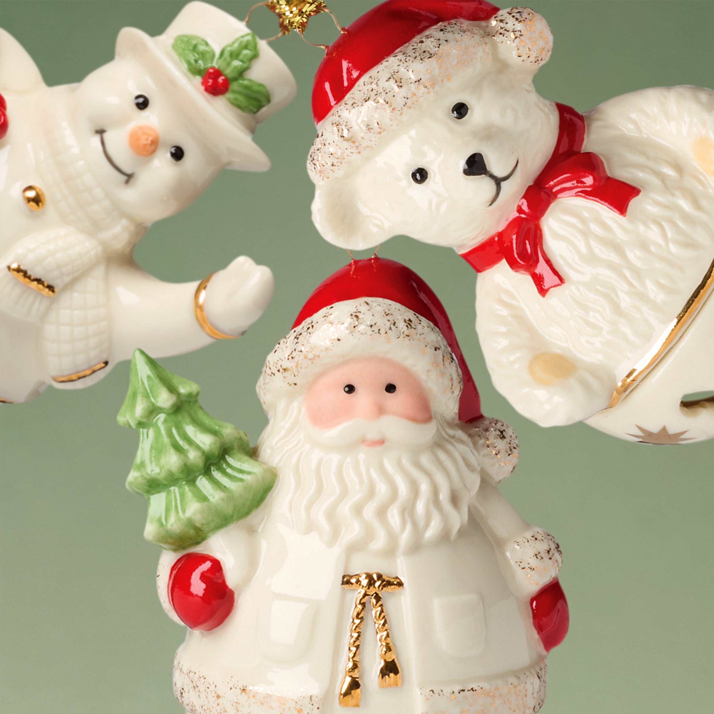 Jingle Bells 3-Piece Ornament Set - Image 4