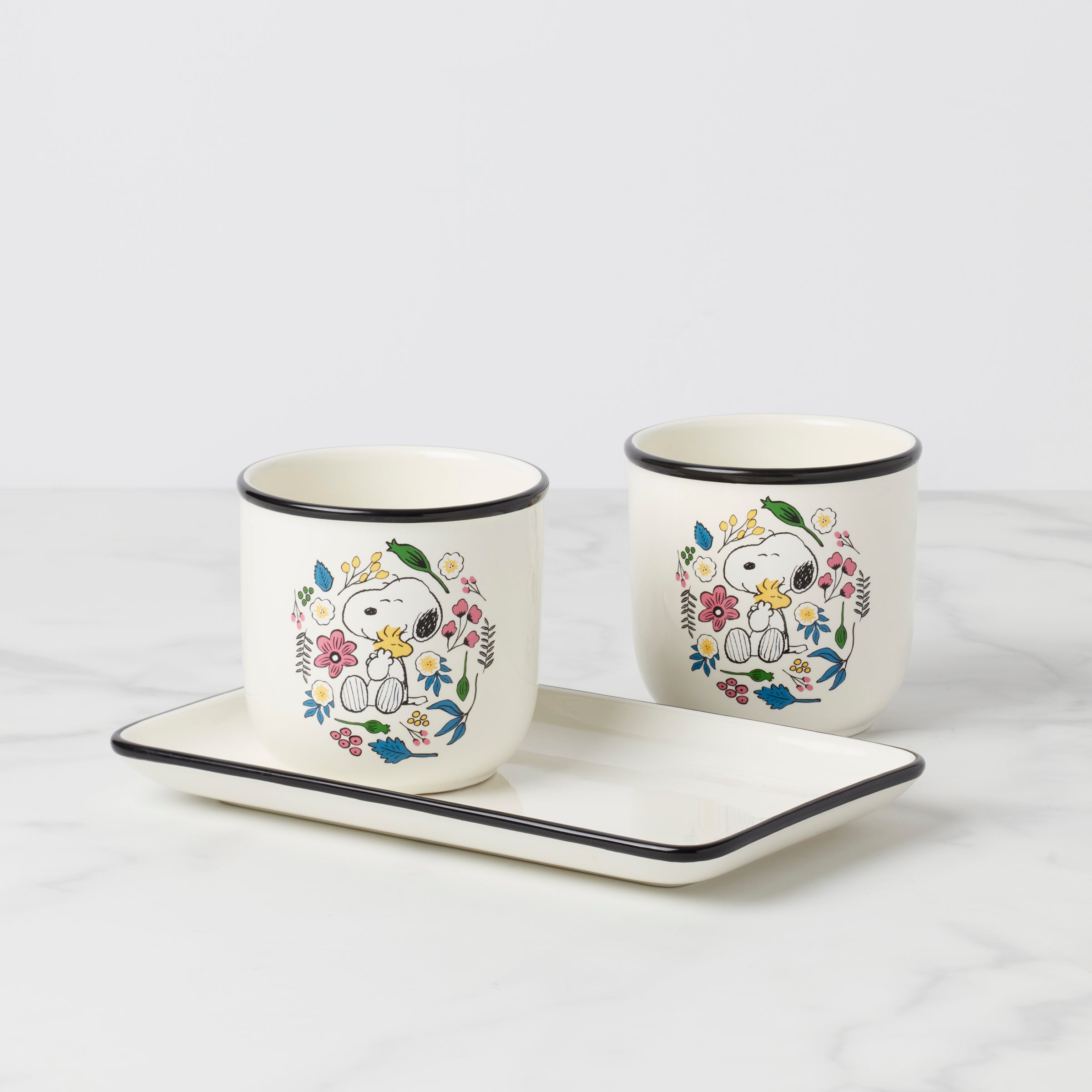Chef Snoopy Herb Pots, Set Of 3 - Image 2