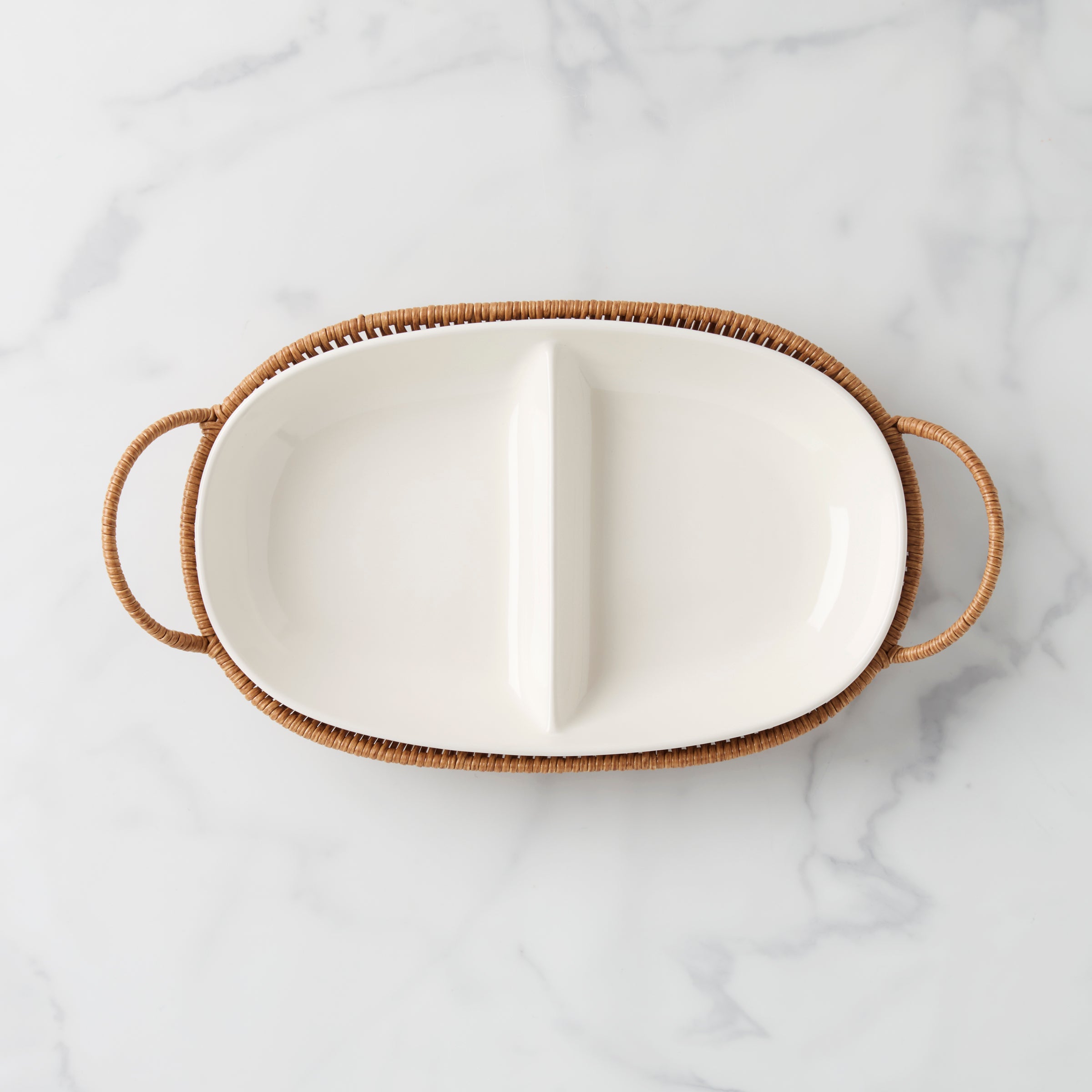 Willow & White, Divided Server with Tray - Image 2