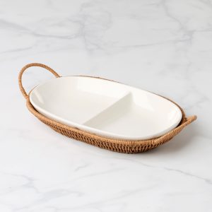 Willow & White, Divided Server with Tray