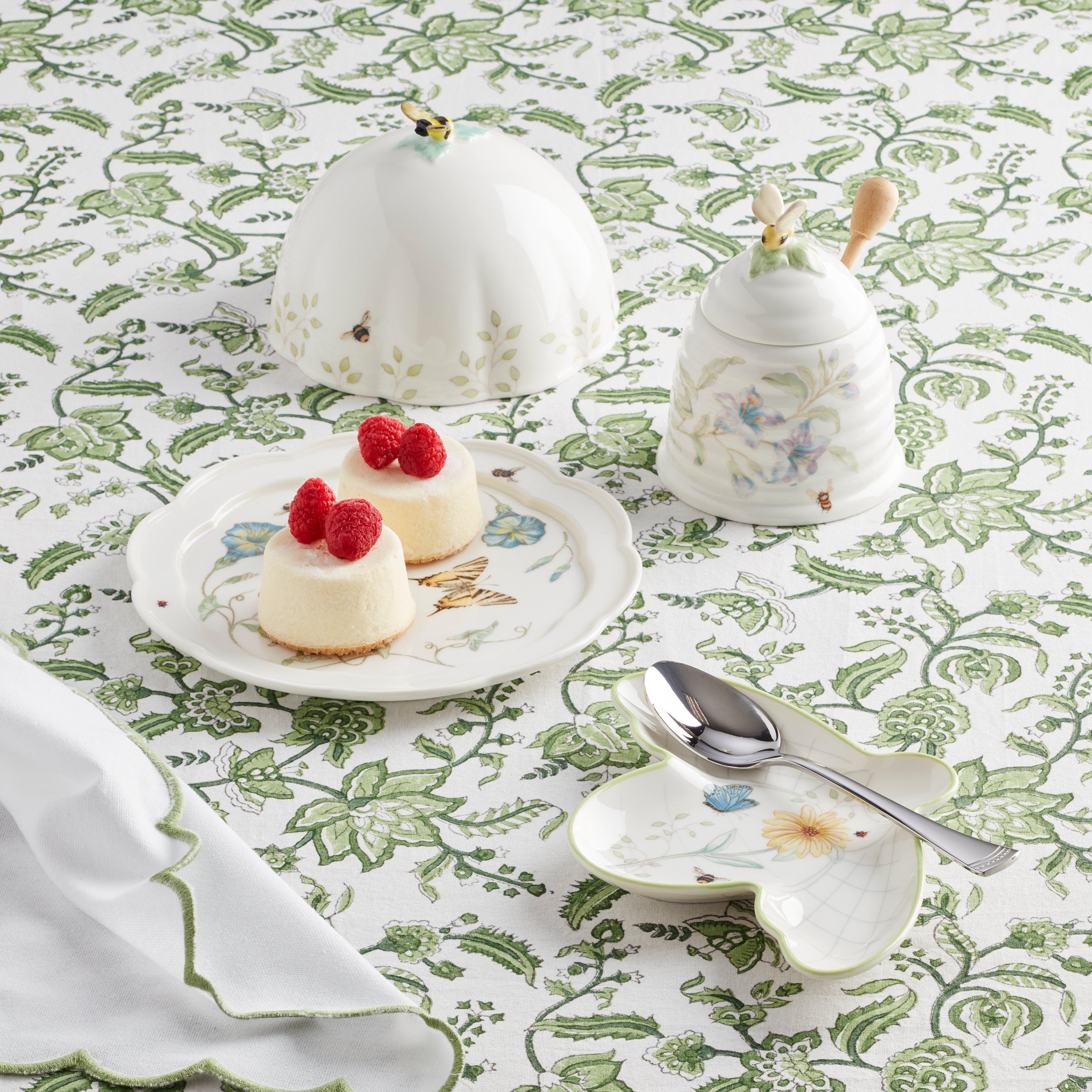 Butterfly Meadow Covered Butter Dish - Image 7