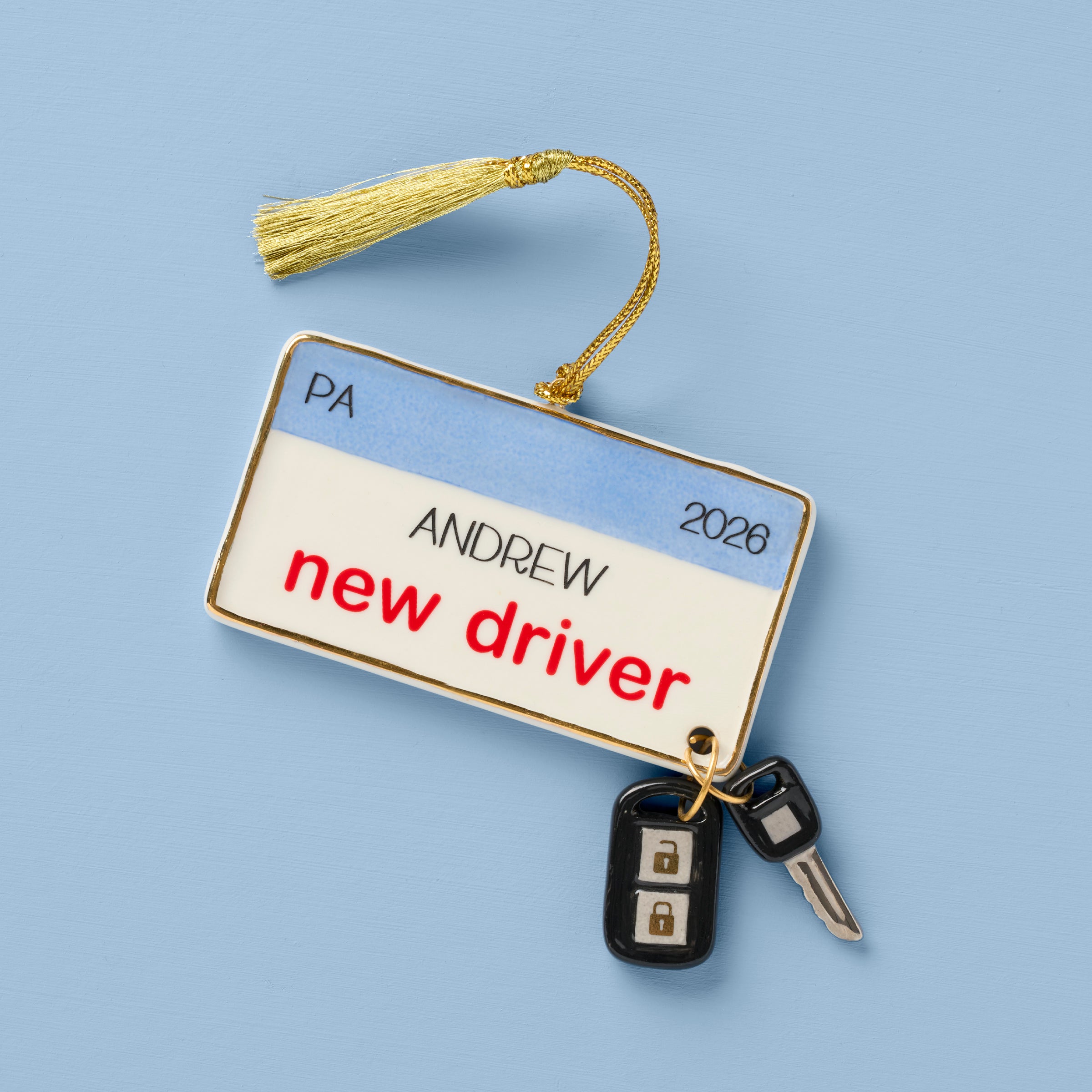 Personalized New Driver Ornament
