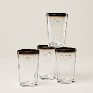 Halloween Embossed Tumbler, Set of 4