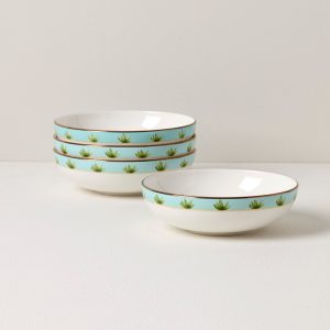 British Colonial Tradewinds Fruit Bowls, Set of 4