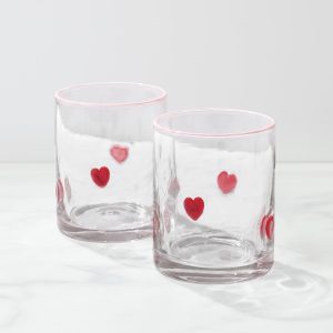 24 Seven Heart Tumbler, Set of 2