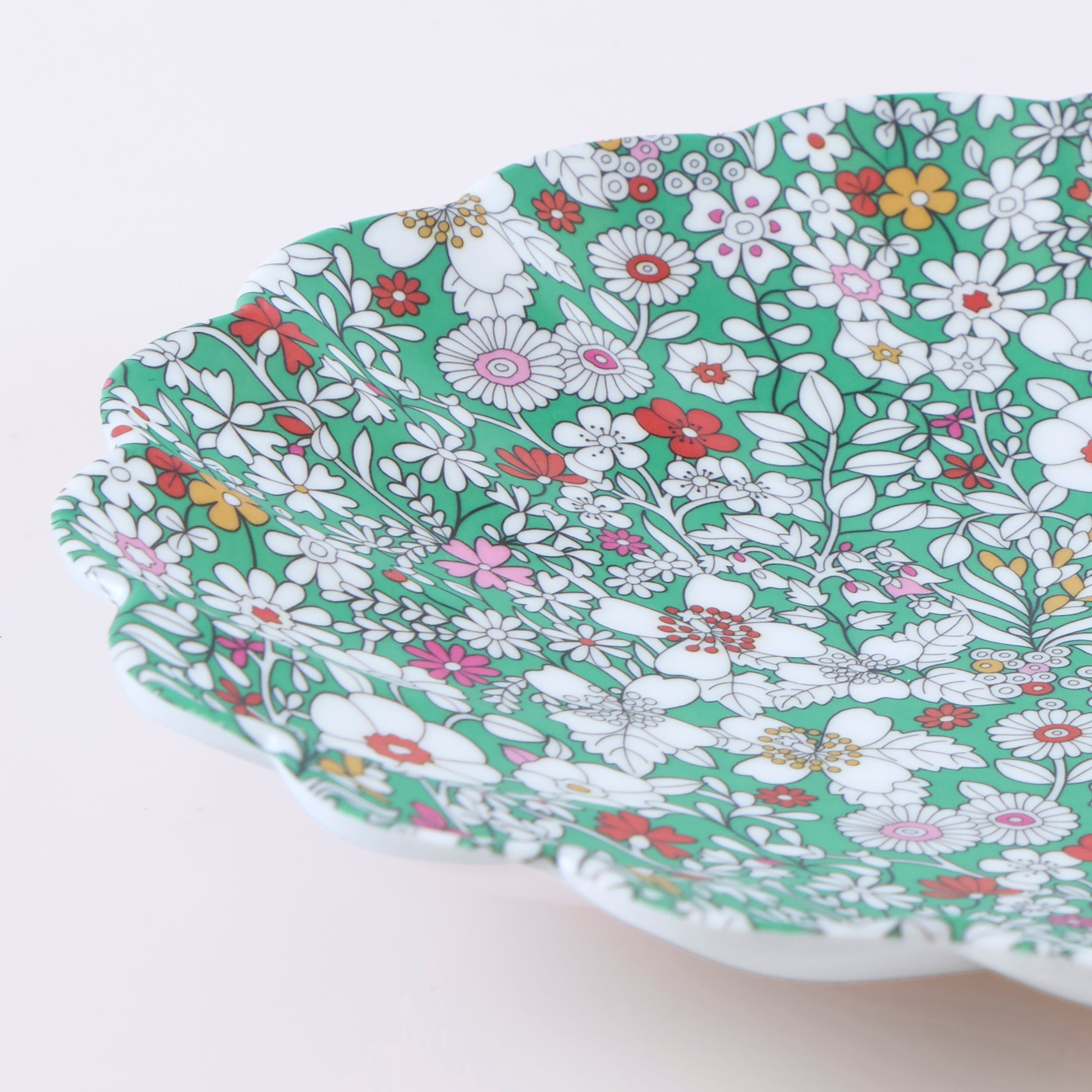 Meri Meri x Liberty Garden Party Small Plates, Set of 6 - Image 2