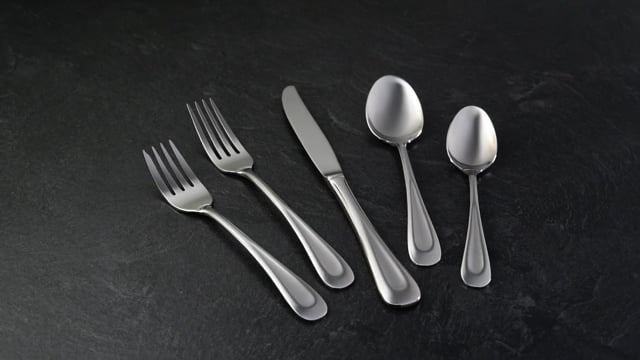 Satin Sand Dune Dinner Forks, Set of 4 - Image 2
