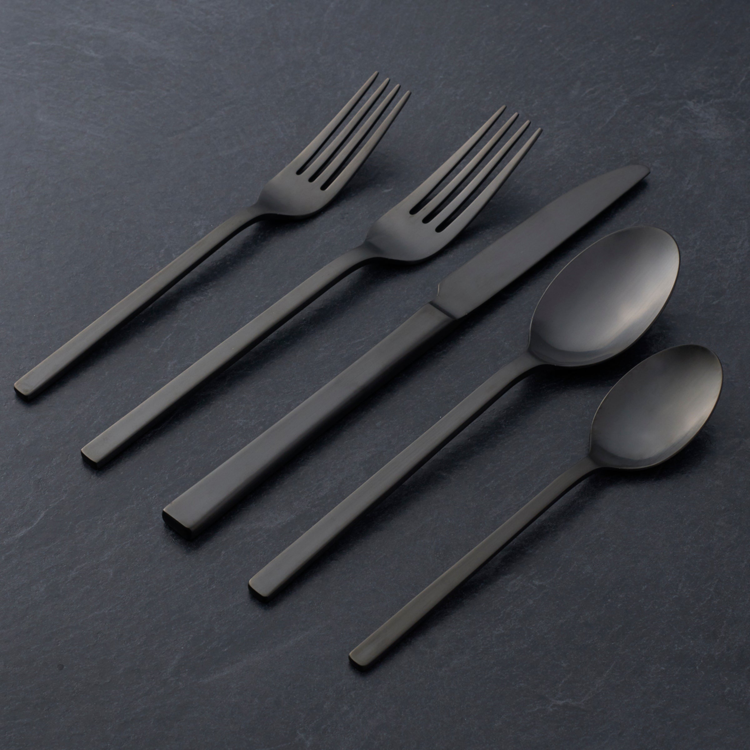 Allay Midnight 20-Piece Flatware Set - Image 2