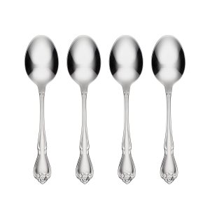 True Rose Dinner Spoons, Set of 4