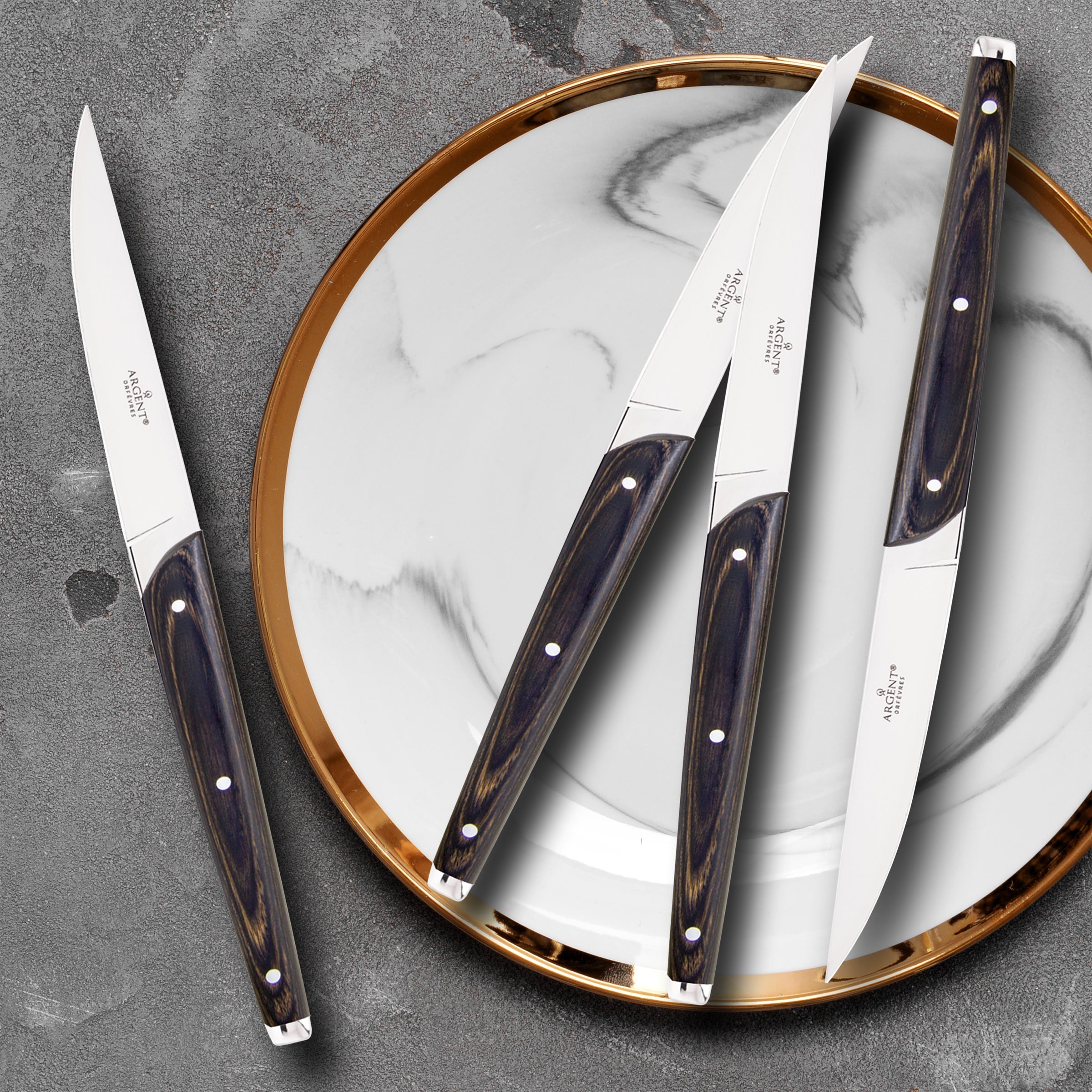 Pakkawood Steak Knives, Set of 4 - Image 3
