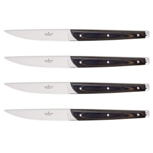 Pakkawood Steak Knives, Set of 4