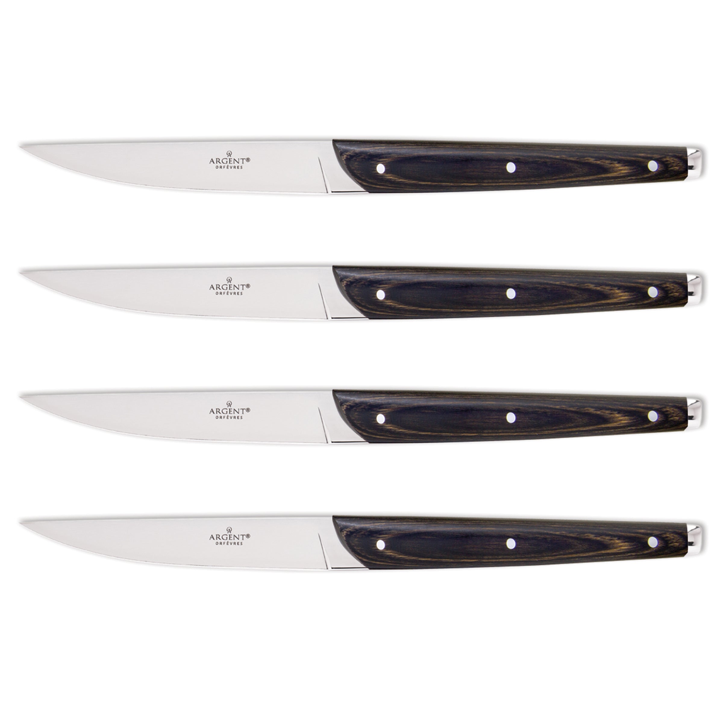 Pakkawood Steak Knives, Set of 4
