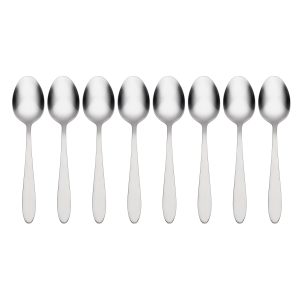 Taylor Mirror Everyday Flatware Teaspoons, Set Of 8