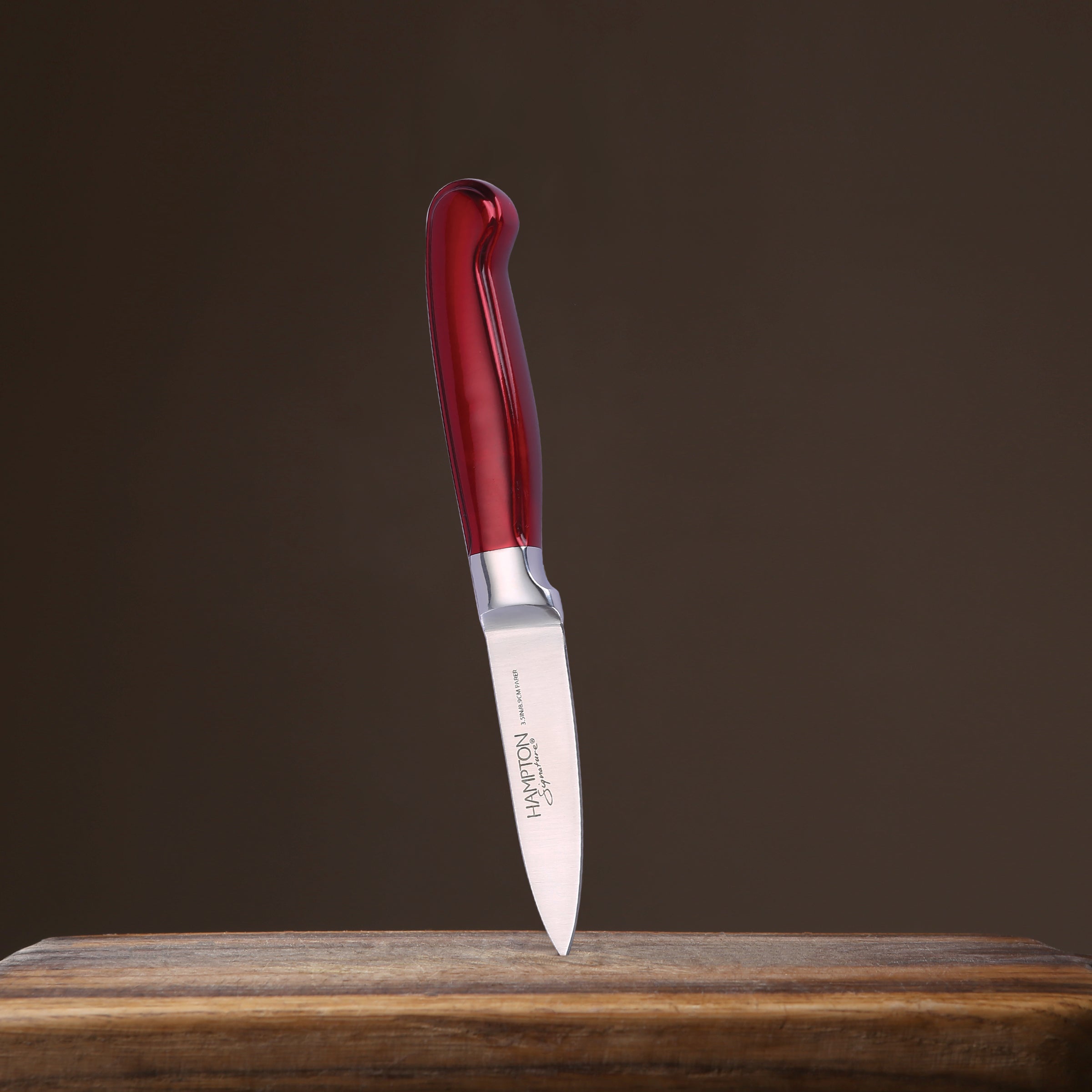 Rorik Red 3.5" Paring Knife with Blade Guard - Image 3