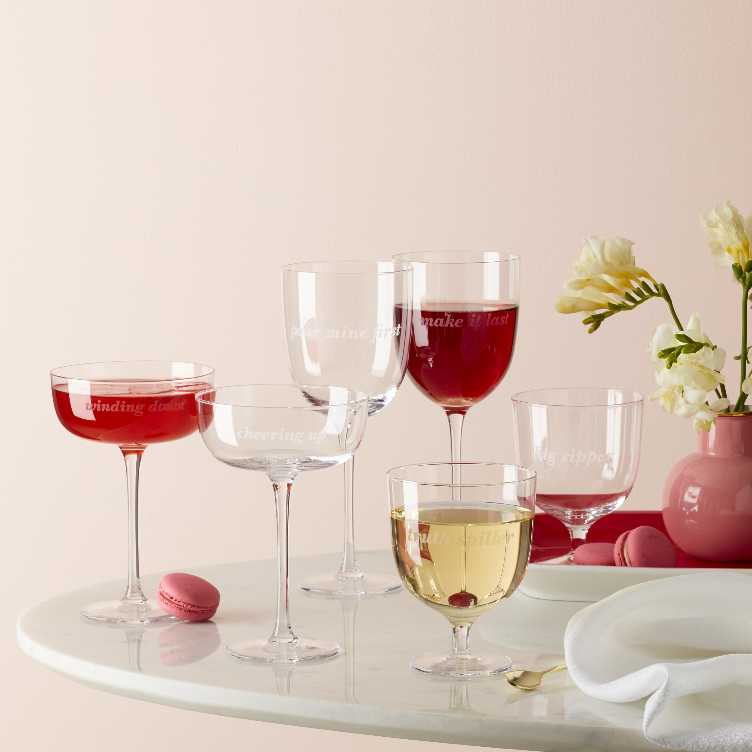 Truth Spiller & Big Sipper Short Glasses, Set of 2 - Image 2