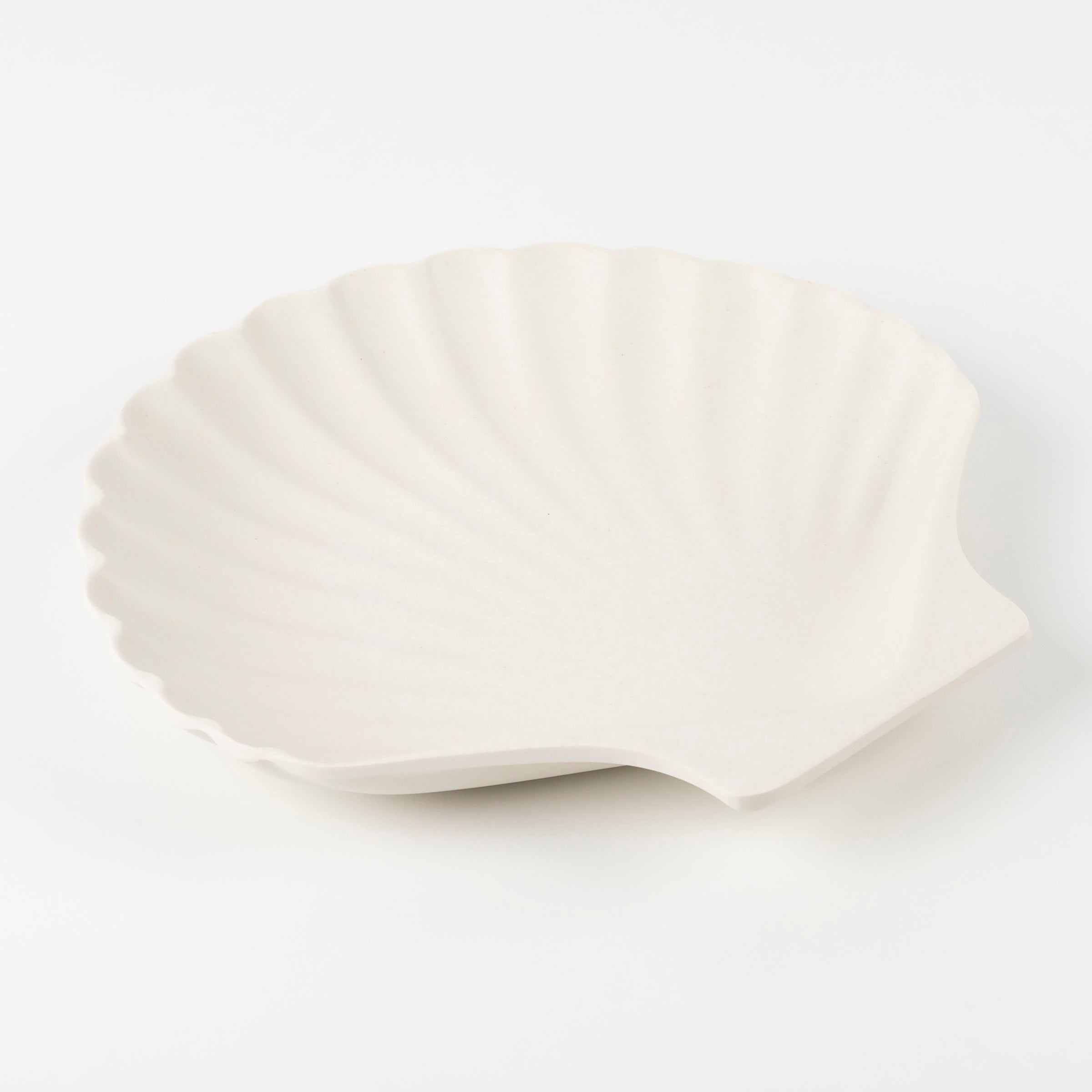 Bamboo Natural Shell Plates, Set of 6 - Image 2