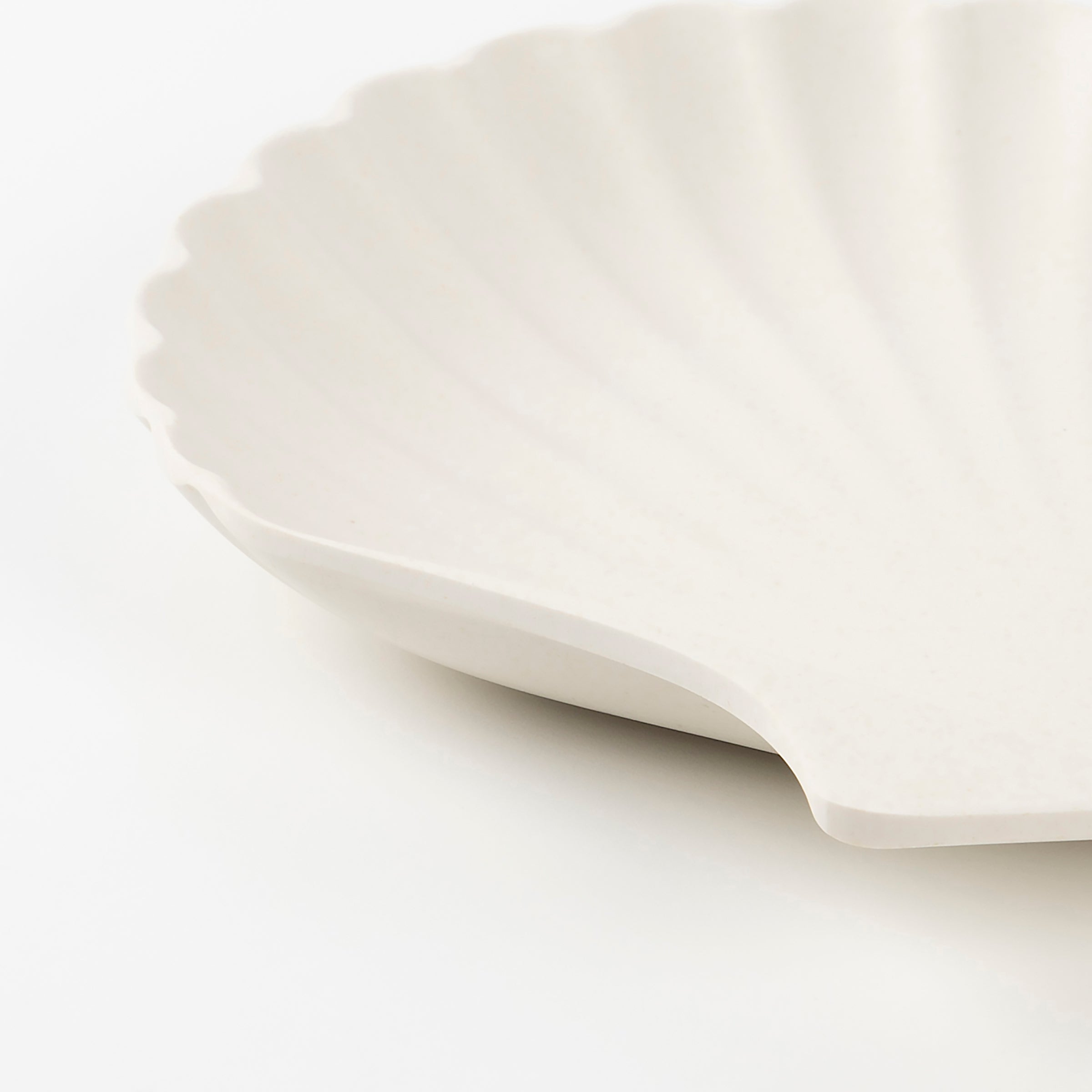 Bamboo Natural Shell Plates, Set of 6 - Image 3
