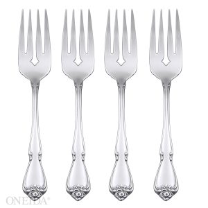 True Rose Salad Forks, Set of 4