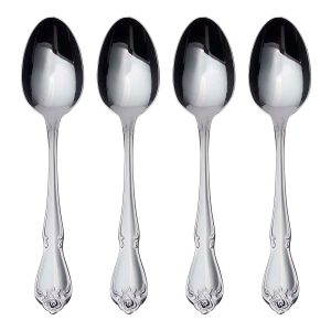 True Rose Teaspoons, Set of 4
