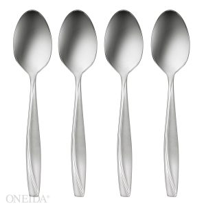 Camlynn Satin Dinner Spoons, Set of 4