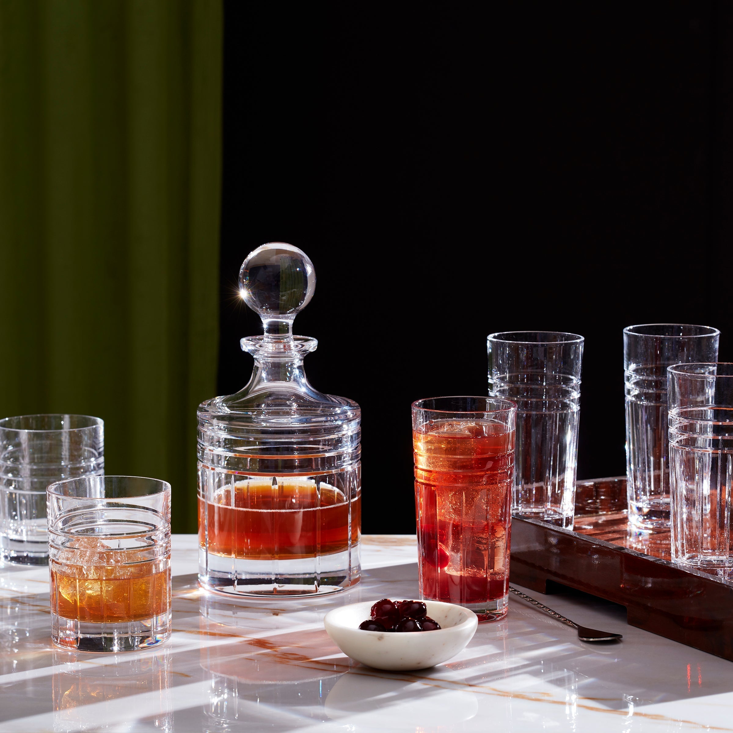 Tempo Crystal Highball Glasses, Set of 4 - Image 4